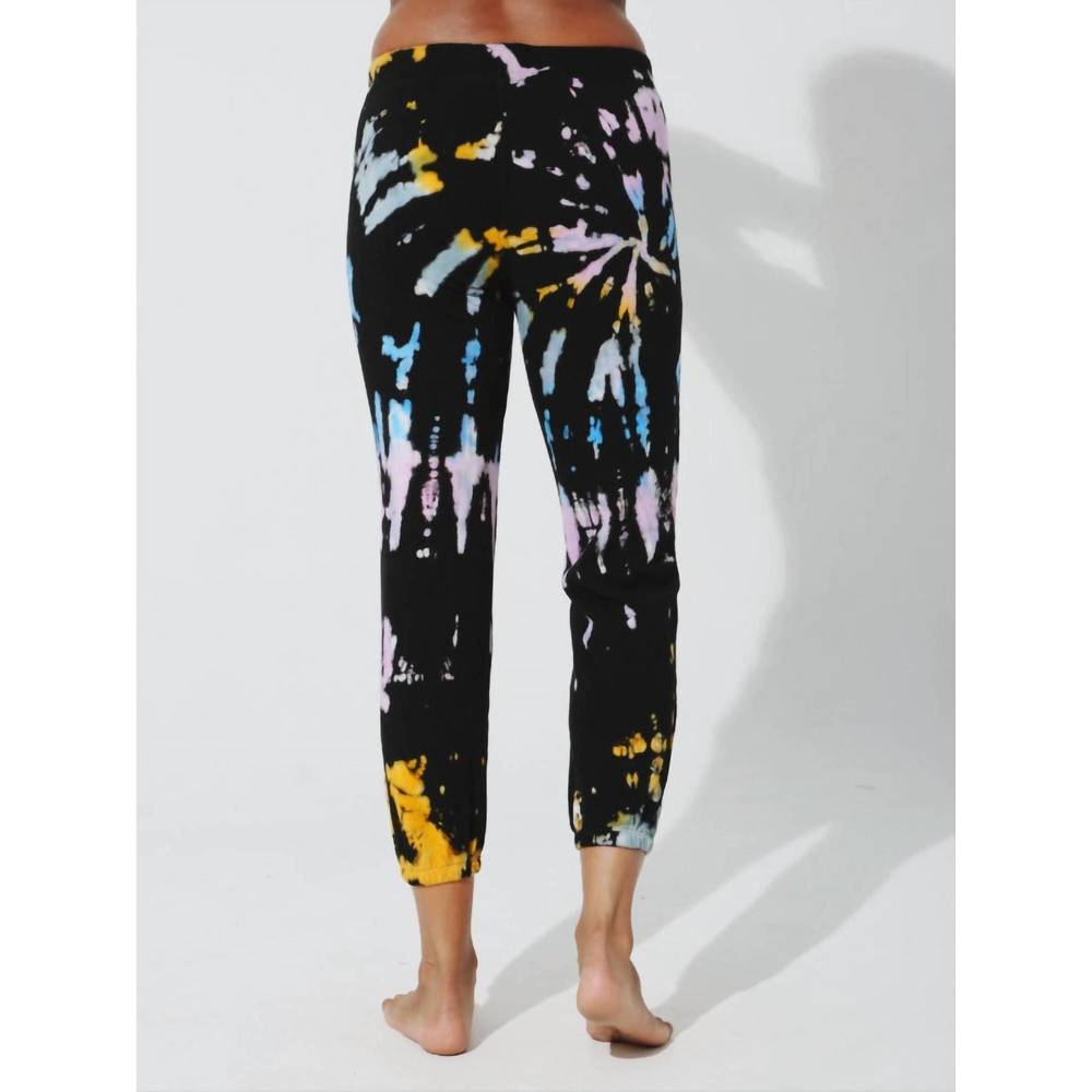 NEW ELECTRIC & ROSE pacifica 7/8 jogger in onyx/multi - Picture 2 of 2